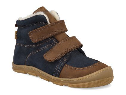 15T003.232 100 barefoot detske zimni boty koel kasi tex merino wool blue 1